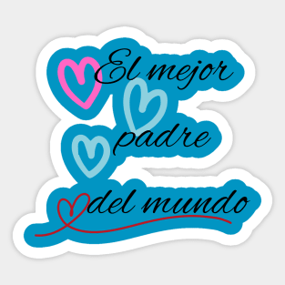 El mejor padre del mundo Sticker